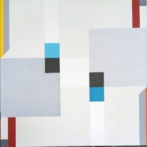 Pintura abstracta geométrica — Serie Vacíos